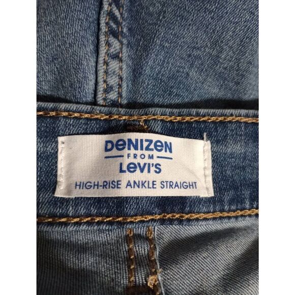 Denizen Jeans Ladies 8 Raw Hem Distressed - Picture 6 of 9